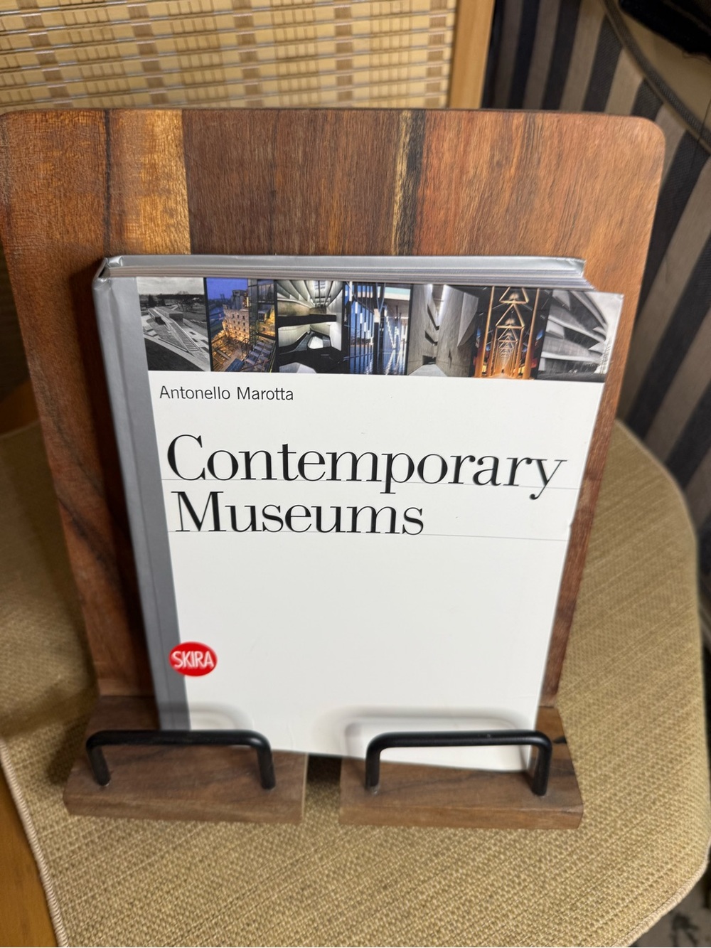 Contemporary Museums Coffee Table Book - White and Gray paperback